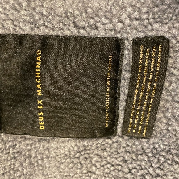 DEUS EX MACHINA BOMBER JACKET - GREY - Picture 2 of 4